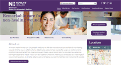 Desktop Screenshot of nhwoundcare.org