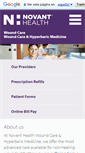 Mobile Screenshot of nhwoundcare.org